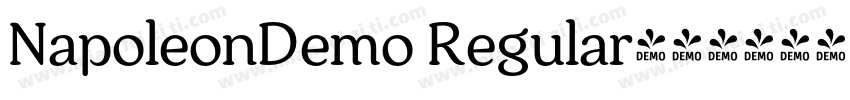 NapoleonDemo Regular字体转换